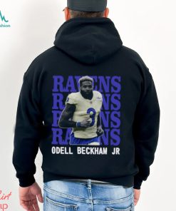 Baltimore Ravens Odell Beckham Jr 3 American football wide receiver T Shirt