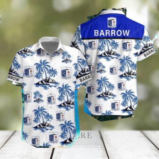 Barrow AFC Button Up Shirt Hawaiian Shirt Impressive Gift