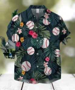 Baseball Pattern Hawaiian Shirt Impressive Gift