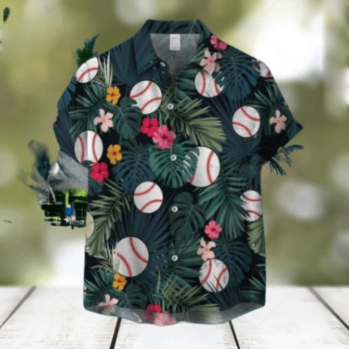 Baseball Pattern Hawaiian Shirt Impressive Gift