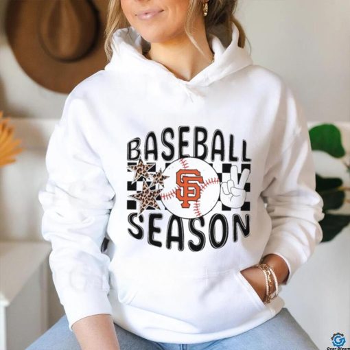 Baseball Season San Francisco Giants stars logo shirt