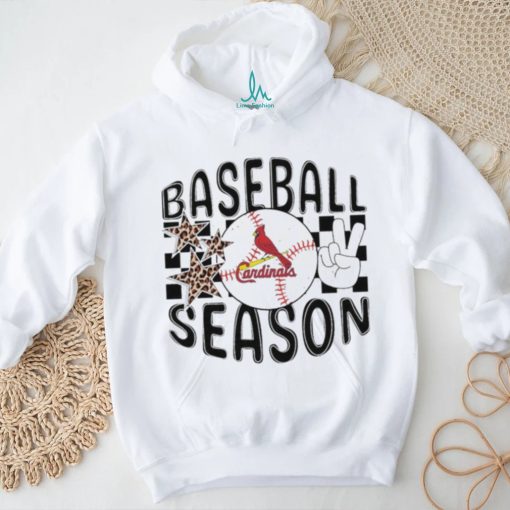 Baseball Season St Louis Cardinals stars logo 2024 shirt