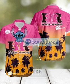 Baskin Robbins Stitch Tropical Hawaiian Shirt Gift For Men And Women