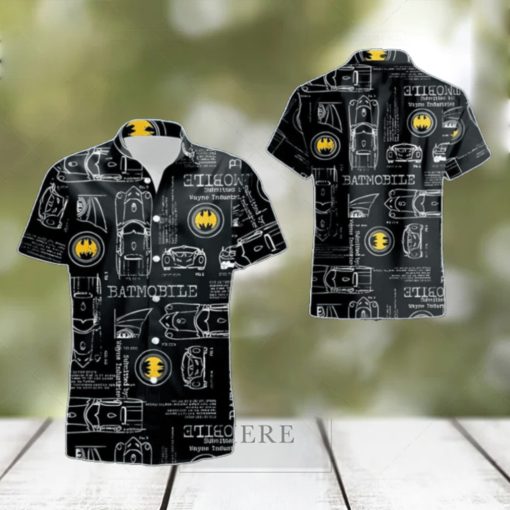 Batman Batmobile Shirt Summer Gift Hawaiian Shirt Unique Gift