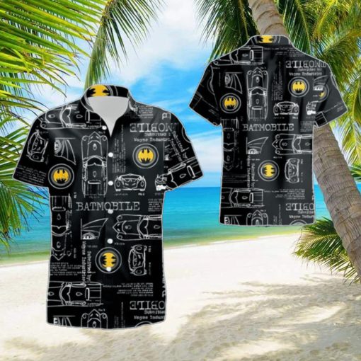 Batman Batmobile Shirt Summer Gift Hawaiian Shirt Unique Gift