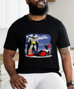 Batman Defeats Harley Quinn shirt
