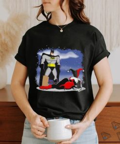 Batman Defeats Harley Quinn shirt