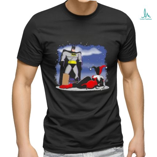 Batman Defeats Harley Quinn shirt