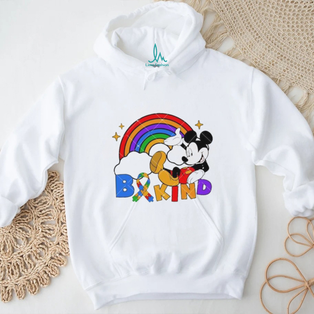 Be Kind Mouse Autism Ribbon Puzzle Piece Autism Acceptance shirt Be Kind Mouse Autism Ribbon Puzzle Piece Autism Acceptance shirt