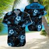 Coors Light Hawaiian Shirt Tropical Flower Pattern Practical Beach Gift