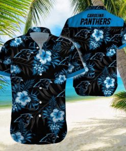 Beach Shirt Carolina Panthers 3D Printing Hawaiian Shirt NFL Shirt For Fans