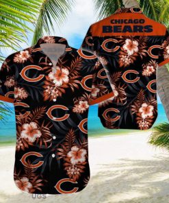 Beach Shirt Chicago Bears 3D Printing Hawaiian Shirt NFL Shirt For Fans