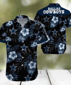 Beach Shirt Dallas Cowboys Tropical 3D Hawaiian Shirt Big Fans Gift