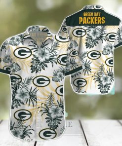 Beach Shirt Green Bay Packers 3D Printing Hawaiian Shirt NFL Shirt For Fans