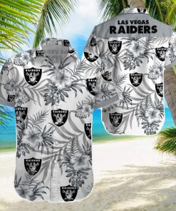 Beach Shirt Las Vegas Raiders 3D Printing Hawaiian Shirt NFL Shirt For Fans