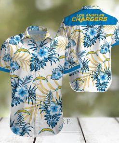 Beach Shirt Los Angeles Chargers 3D Printing Hawaiian Shirt NFL Shirt For Fans