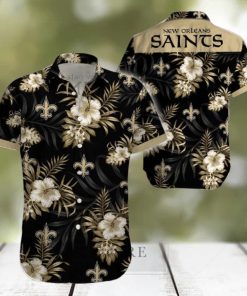 Beach Shirt New Orleans Saints Tropical 3D Hawaiian Shirt Big Fans Gift