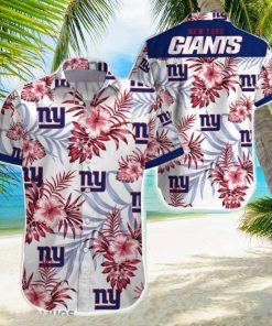 Beach Shirt New York Giants 3D Printing Hawaiian Shirt NFL Shirt For Fans