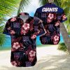 Cool Coors Light Hawaiian Shirt Black And White Palm Tree Gift For Beach Lover