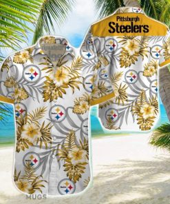 Beach Shirt Pittsburgh Steelers 3D Printing Hawaiian Shirt NFL Shirt For Fans