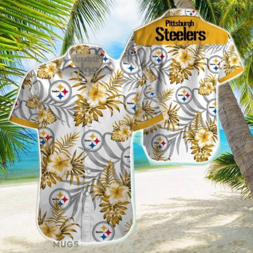 Beach Shirt Pittsburgh Steelers 3D Printing Hawaiian Shirt NFL Shirt For Fans