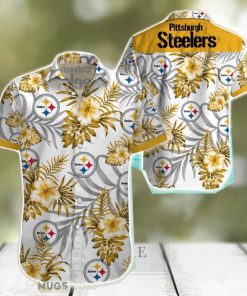 Beach Shirt Pittsburgh Steelers 3D Printing Hawaiian Shirt NFL Shirt For Fans