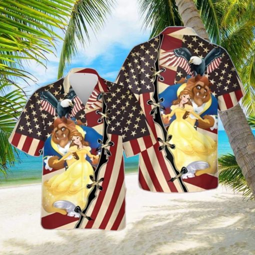 Beauty And The Beast Fashion Beach Hawaiian Shirt Unique Gift
