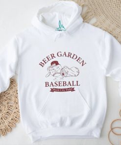 Beer Garden Baseball T Shirt