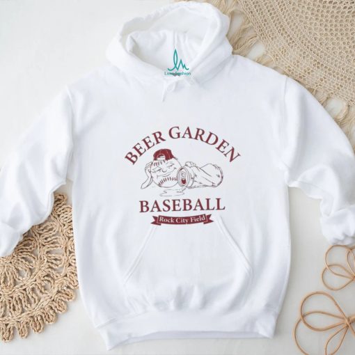 Beer Garden Baseball T Shirt