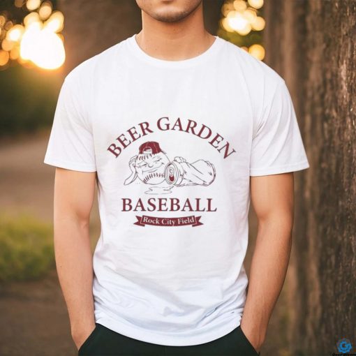 Beer Garden Baseball T Shirt