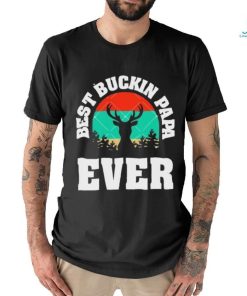 Best Buckin Papa Ever Father’s Day Deer Hunting vintage shirt