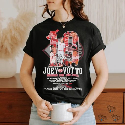 Best Cincinnati reds Joey votto 2007 2023 thank you for the memories shirt