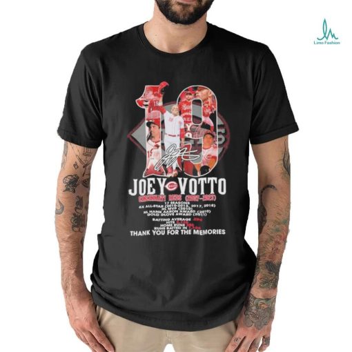 Best Cincinnati reds Joey votto 2007 2023 thank you for the memories shirt