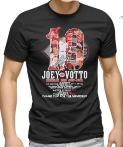 Best Cincinnati reds Joey votto 2007 2023 thank you for the memories shirt