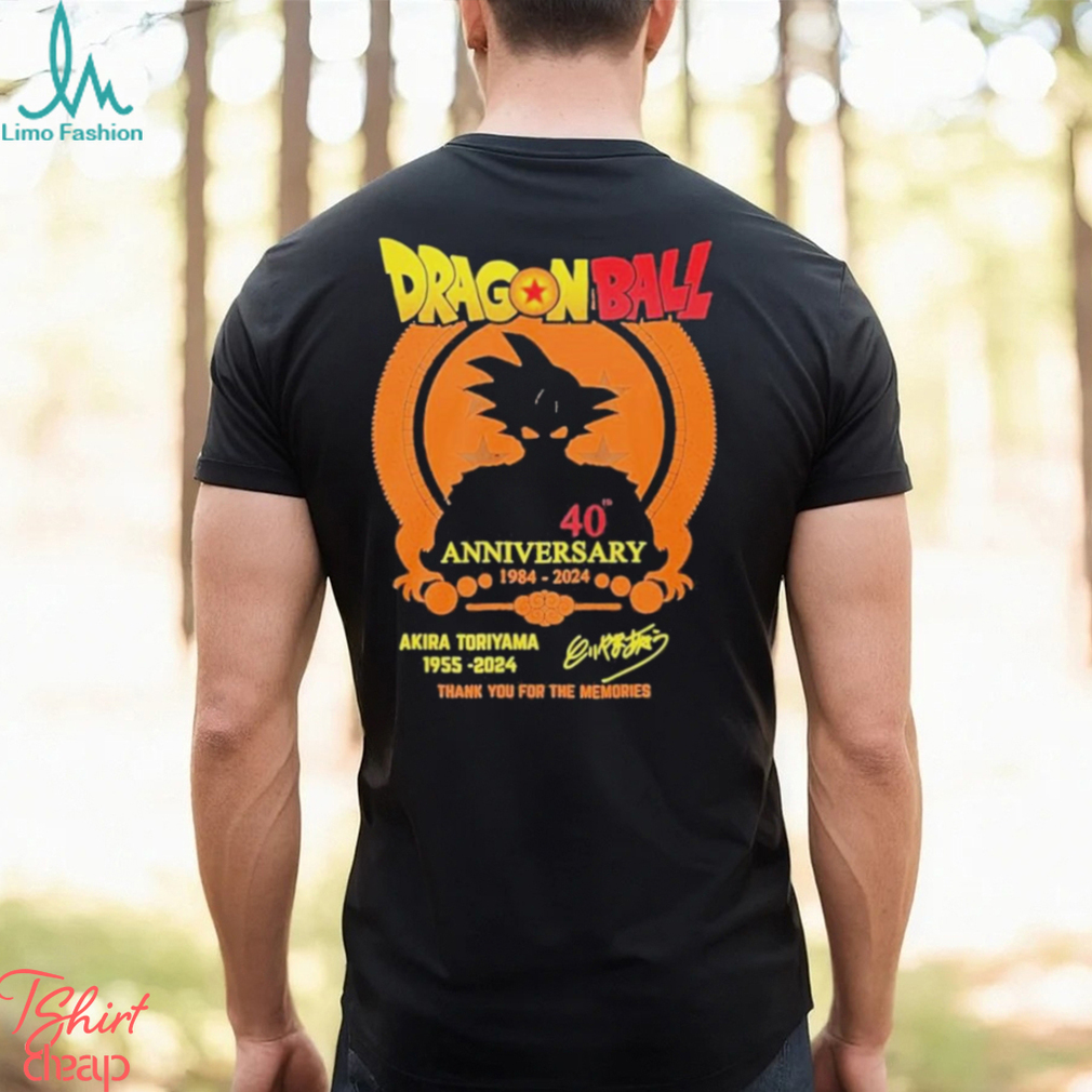 Best Rip Akira Toriyama 1955 2024 Dragon Ball Thank You For The Memories Signatures T shirt Best Rip Akira Toriyama 1955 2024 Dragon Ball Thank You For The Memories Signatures T shirt