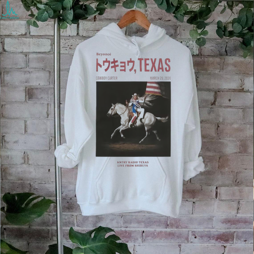 Beyonce Cowboy Carter Texas Kntry Radio Texas Live From Shibuya Shirt Beyonce Cowboy Carter Texas Kntry Radio Texas Live From Shibuya Shirt
