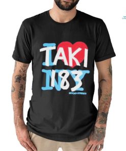 Beyond The Streets Taki ” I Heart Taki 183 Ny” Shirt