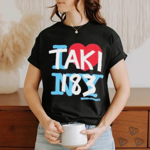 Beyond The Streets Taki ” I Heart Taki 183 Ny” Shirt