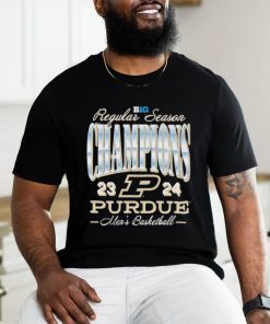 Big 10 Regular Season Champions 2023 2024 Purdue Men’s Basketball Shirt