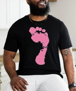 Big Pink Foot Get Up On Ya Good Foo Shirt