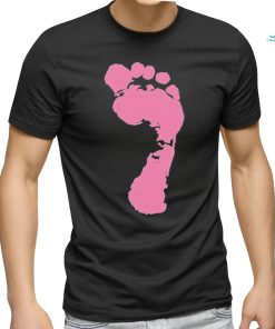 Big Pink Foot Get Up On Ya Good Foo Shirt