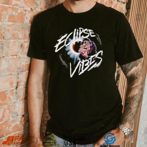 Bigfoot Solar Eclipse 2024 Vibes shirt