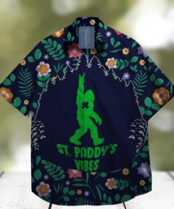 Bigfoot St. Paddy_s Vibes on St. Patrick day Hawaiian Shirt