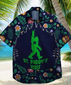 Bigfoot St. Paddy_s Vibes on St. Patrick day Hawaiian Shirt