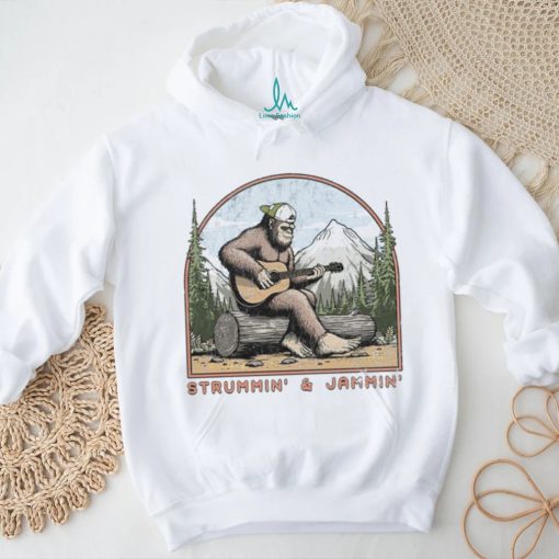 Bigfoot strummin’ & jammin’ shirt