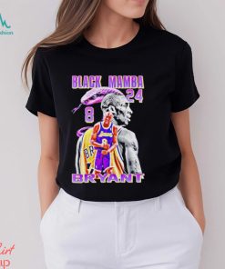 Black Mamba Kobe Bryant 24 8 Los Angeles Lakers shirt