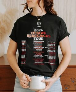BlackJacks Adult Schedule T Shirt