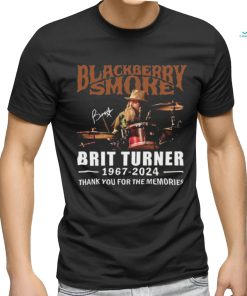 Blackberry Smoke Brit Turner 1967 2024 Thank You For The Memories Signature T shirt