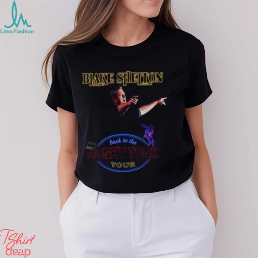 Blake Shelton 2024 Back To The Honky Tonk Tour T Shirt