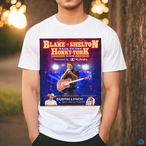Blake Shelton Back To The Honky Tonk Tour 2024 T Shirt
